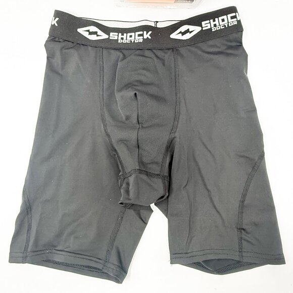 Shock Doctor Core Compression Shorts with Athletic Cup Pocket Black Men's Small - Picture 5 of 7